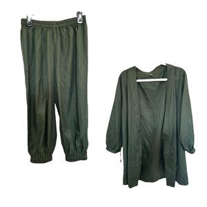 Anime Cosplay Costume BLEACH Kisuke Urahara Shirt Pants Set Green Adult Medium